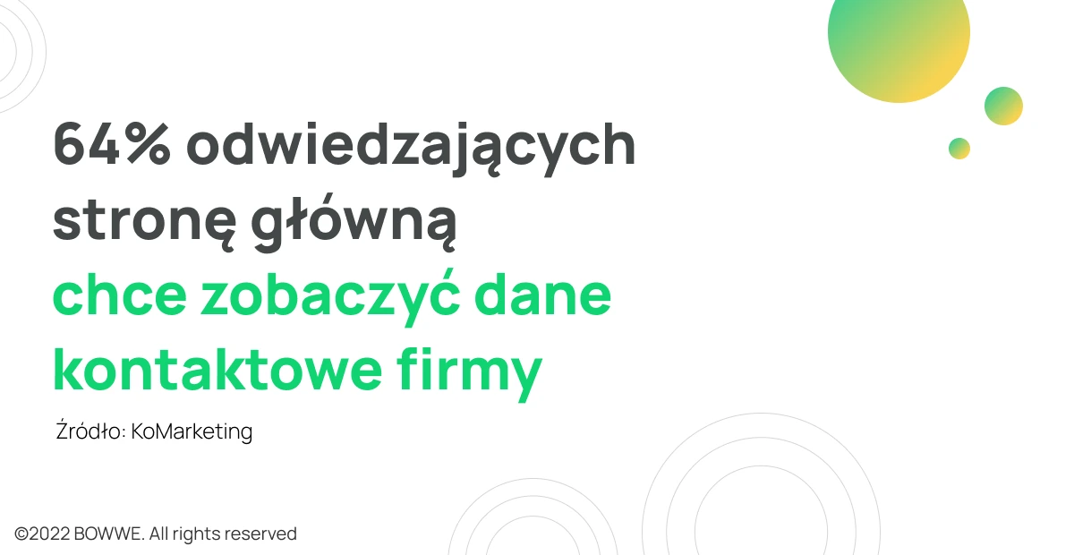 Informacyjny napis na białym tle